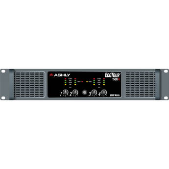Ashly EcoTour 1500.4 High-Efficiency 4-Channel 6000W Touring Amplifier