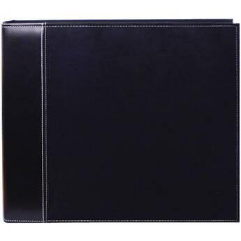 Pioneer Photo Albums Oxford Wide-Size 3-Ring Binder Scrapbook (12 x 12", Black)