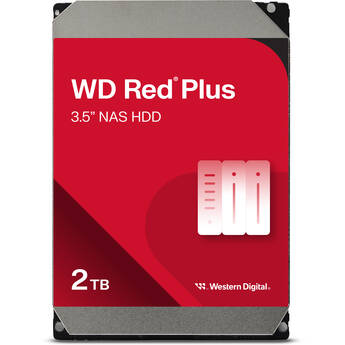 WD 2TB Red Plus 5400 rpm SATA III 3.5" Internal NAS HDD