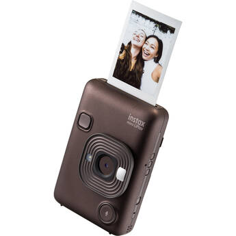 FUJIFILM instax mini LiPlay Hybrid Instant Camera (Deep Bronze)