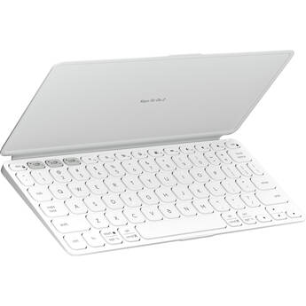 Logitech KEYS-TO-GO 2 Wireless Keyboard for iPad, iOS & Mac with Cover (Pale Gray)