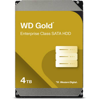 WD 4TB Gold 7200 rpm SATA III 3.5" Internal Enterprise HDD