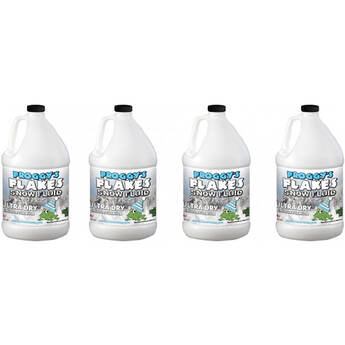 Froggys Fog Froggy's Flakes Ultra-Dry Snow Juice Machine Fluid (4 x 1 Gallon)