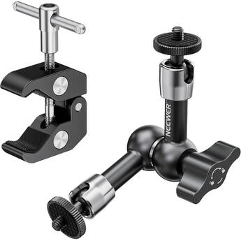 Neewer ST25 Adjustable Magic Arm and Crab-Style Clamp Kit (5.9")