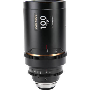 Venus Optics Laowa Proteus 2x Anamorphic 100mm T2 Lens (PL/EF, Feet, Amber Flare)