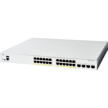 Cisco Catalyst C1300-24FP-4X 24-Port Gigabit PoE+ Compliant Managed Network Switch (375W)