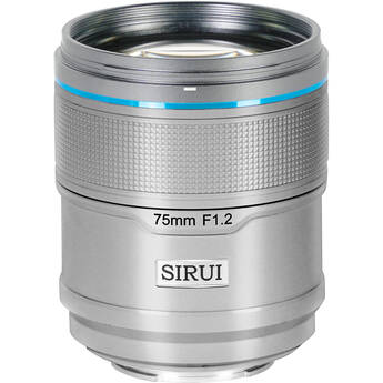 Sirui Sniper 75mm f/1.2 Autofocus Lens (FUJIFILM X, Silver)