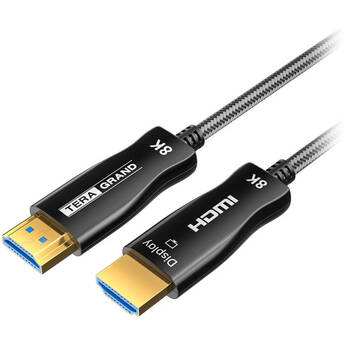 Tera Grand 8K HDMI 2.1 Copper Fiber Optic Hybrid Cable (35')