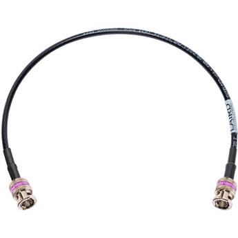Laird Digital Cinema 12G 4K UHD Belden 4855R Cable with 4855RBUHD3 BNC Connectors (Red, 10')