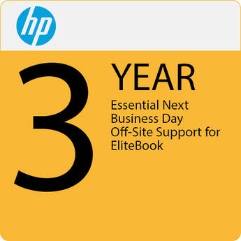 HP 3-Year Essential Next Business Day Off-Site Support for Business Laptops