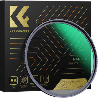 K&F Concept Nano-X Series Black Diffusion Filter (52mm, Grade 1/4)