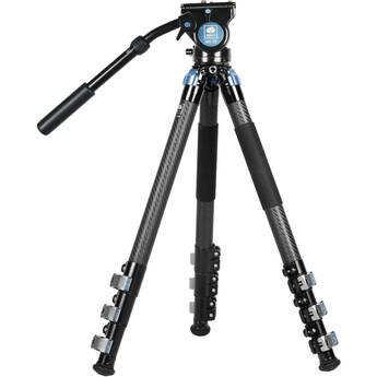 Sirui L-324F Landscape Carbon Fiber Tripod with VH-10 Fluid Video Head