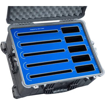 Jason Cases Wheeled Hard Case with Foam Insert for Five 13" MacBook Pro Laptops