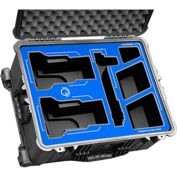 Jason Cases Wheeled Hard Case for Two PTZ Optics Move 4K 30x Robo Cameras