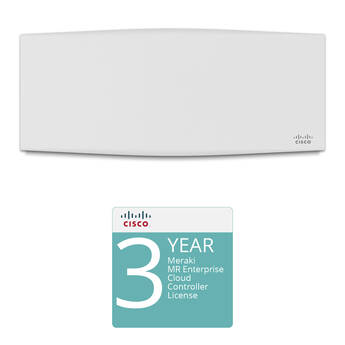 Cisco MR46 802.11ax 4 x 4 MU-MIMO Dual-Band Access Point Kit with 3-Year Enterprise License and Support