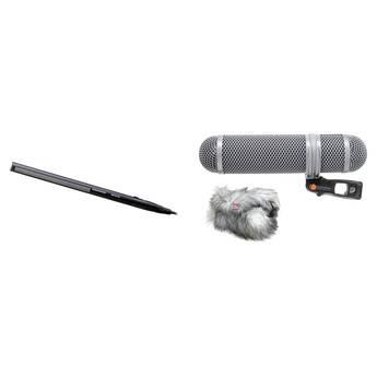 Sennheiser MKH 416-P48U3 Moisture-Resistant Shotgun Microphone & Rycote Super-Shield Kit