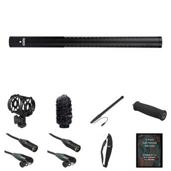 RODE NTG3B Moisture-Resistant Shotgun Microphone Deluxe Location Recording Kit (Black)