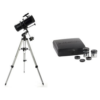 Celestron PowerSeeker 127EQ 127mm f/8 Reflector Telescope with Accessory Kit