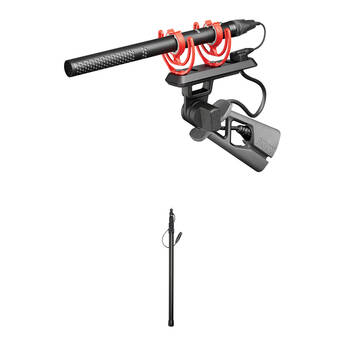 RODE NTG5 Shotgun Microphone Kit with K-Tek Boompole