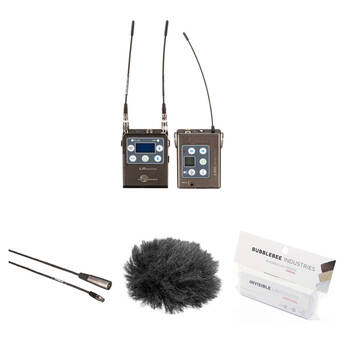 Lectrosonics L Series ZS-LRLMb PRO Wireless Kit with Omni Lavalier Microphone and Accessories (A1: 470 to 537 MHz)