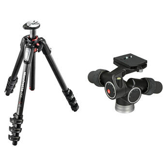 Manfrotto MT055CXPRO4 Carbon Fiber Tripod with 405 Pro Digital Geared Head