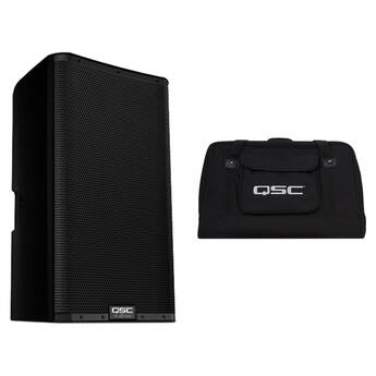 QSC K12.2 K.2 Series 12" 2000W Powered Speaker Kit with Speaker Bag