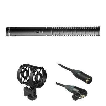 RODE NTG1 Shotgun Microphone Kit with Shockmount and XLR Cable