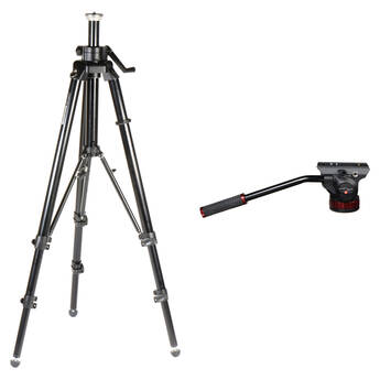 Manfrotto 502AH Video Head & 475B Pro Tripod Kit