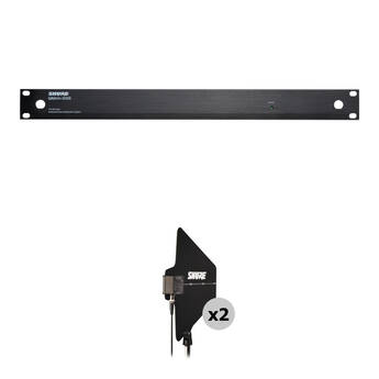 Shure UA844+SWB UHF Antenna Distribution System with Active Directional Antennas Kit (3 to 5 Systems)