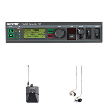 Shure PSM 900 Wireless Personal Monitor System Kit (G7: 506 to 542 MHz)