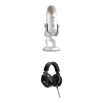 Blue Yeti USB Condenser Microphone Kit with Headphones