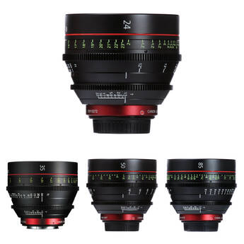 Canon CN-E LF Cinema Prime 4-Lens Kit (Canon EF)