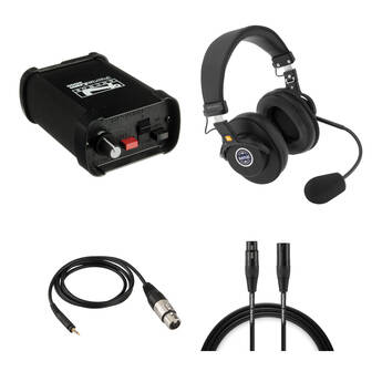 PortaCom Dual-Ear Headset 2-Way Communications Kit