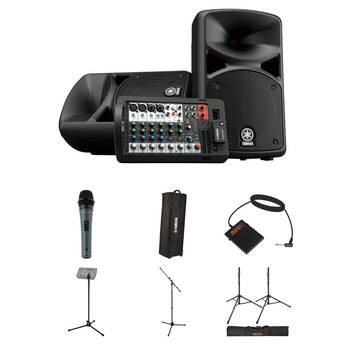 Yamaha STAGEPAS 400BT Complete PA System with Touring Package