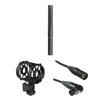 Shure VP89S Short Shotgun Microphone Kit with Shockmount and XLR Cable