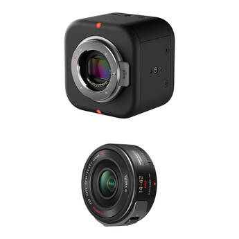 Logitech Mevo Core UHD 4K Camera with Panasonic 14-42mm Lens Kit (Black)