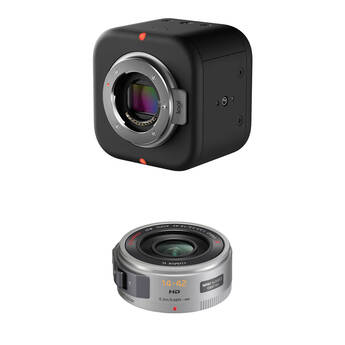 Logitech Mevo Core UHD 4K Camera with Panasonic 14-42mm Lens Kit (Silver)