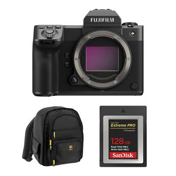 FUJIFILM GFX 100II Medium Format Mirrorless Camera with Basic Bundle