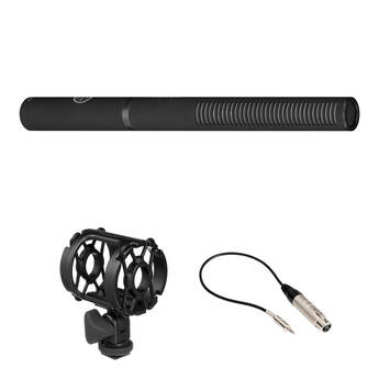 Senal MC24-EL Shotgun Microphone Kit with Shockmount and XLR to 3.5mm Cable
