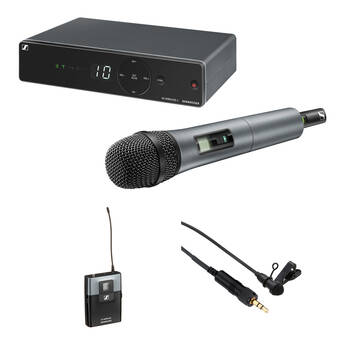 Sennheiser XSW1 Wireless Combo Microphone System Kit (A: 548 to 572 MHz)