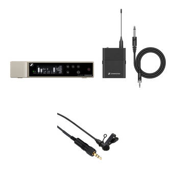 Sennheiser EW-D CI1 SET Digital Wireless Instrument System Kit with Lavalier Microphone (Q1-6: 470 to 526 MHz)
