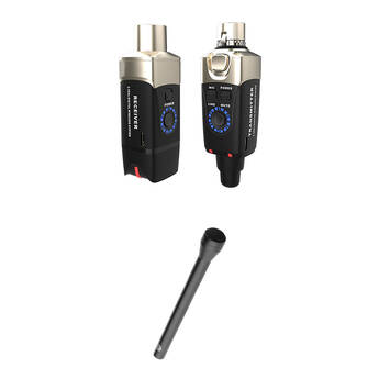 Xvive Audio Wireless XLR Microphone Interview Kit with Omni Interview Microphone