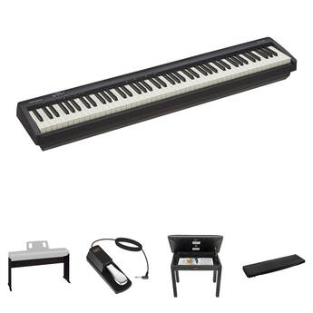 Roland FP-10 Home/Studio Bundle Kit (Black)