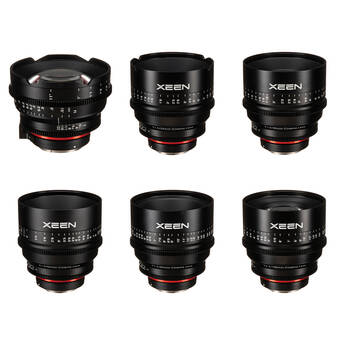 Rokinon Xeen 14, 24, 35, 50, 85, 135mm Cine 6 Lens Bundle (Canon EF)