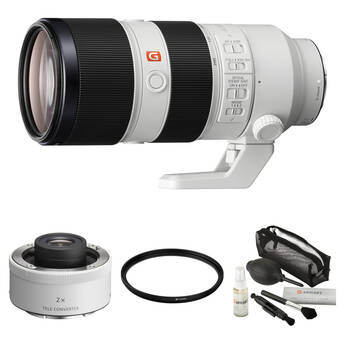 Sony FE 70-200mm f/2.8 GM OSS Lens with 2x Teleconverter Kit