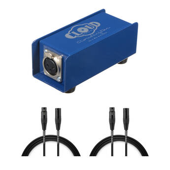 Cloud Microphones Cloudlifter CL-1 Mic Activator Kit with Warm Pro XLR Cables