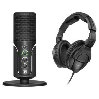 Sennheiser Profile USB Condenser Microphone Kit with Desktop Stand and Headphones