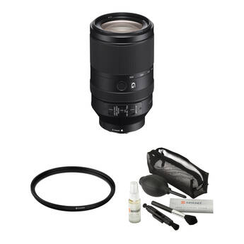 Sony FE 70-300mm f/4.5-5.6 G OSS Lens with UV Filter Kit
