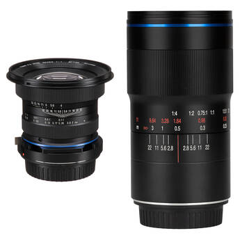Venus Optics Laowa 15mm f/4 and 100mm f/2.8 Macro Lenses Kit for Canon EF