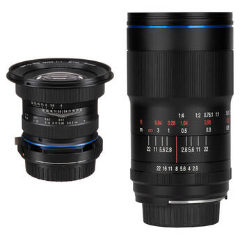 Venus Optics Laowa 15mm f/4 and 100mm f/2.8 Macro Lenses Kit for Nikon F